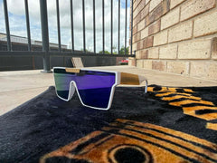 White & Gold with Purple Lense Svg