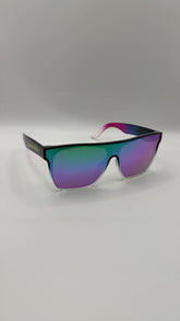 Malibu Glasses – Green & Purple