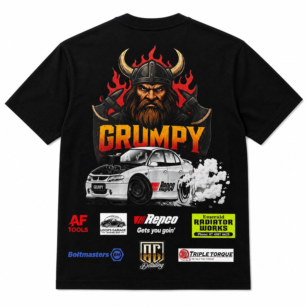 Smoke Mafia Grumpy Adult T-Shirt