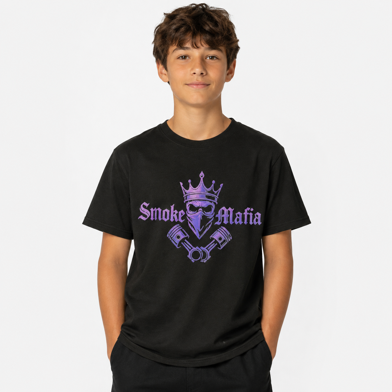 Smoke Mafia Kids T-Shirt - Rukess
