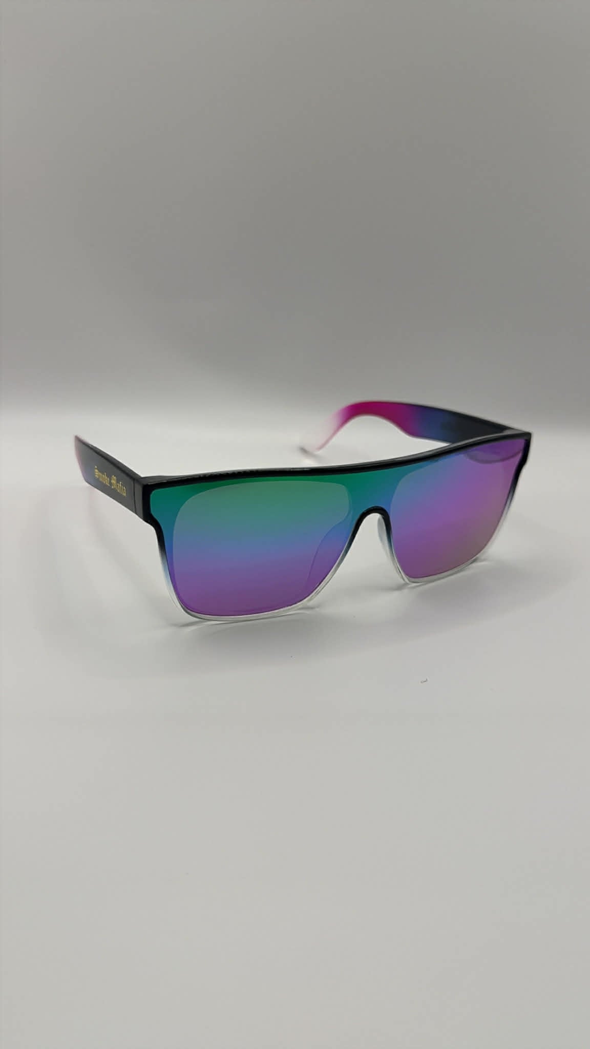 Malibu Glasses – Green & Purple