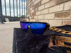 Dark Blue Safety Glasses