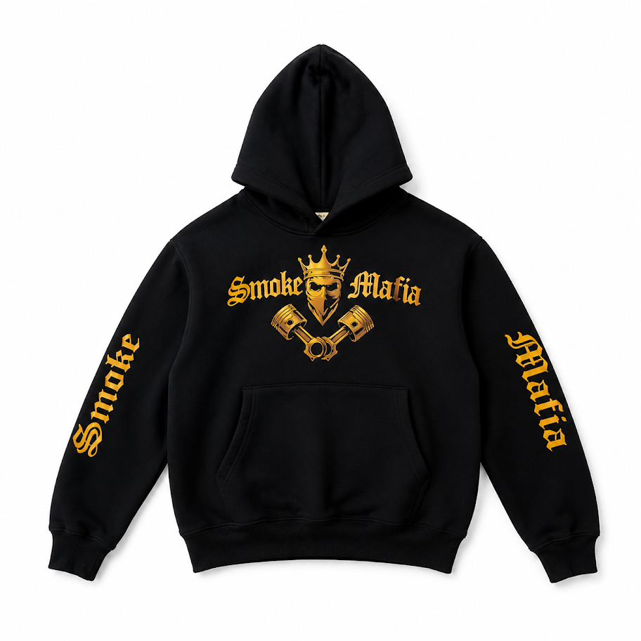 Smoke Mafia Gold Hoodie