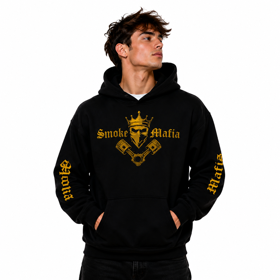 Smoke Mafia Gold Hoodie